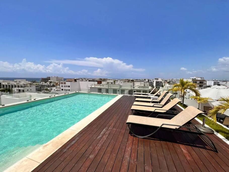 5Th Ave - Gym - Pool - Rooftop Playa del Carmen Ngoại thất bức ảnh