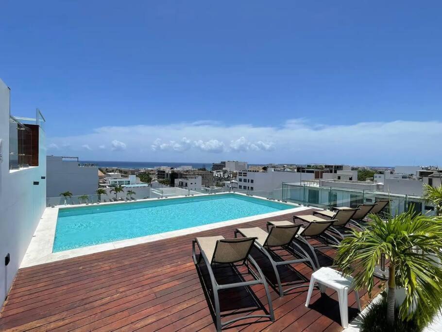 5Th Ave - Gym - Pool - Rooftop Playa del Carmen Ngoại thất bức ảnh