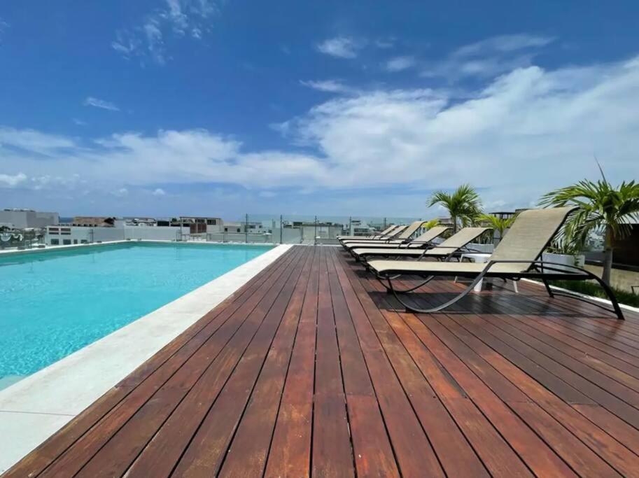 5Th Ave - Gym - Pool - Rooftop Playa del Carmen Ngoại thất bức ảnh