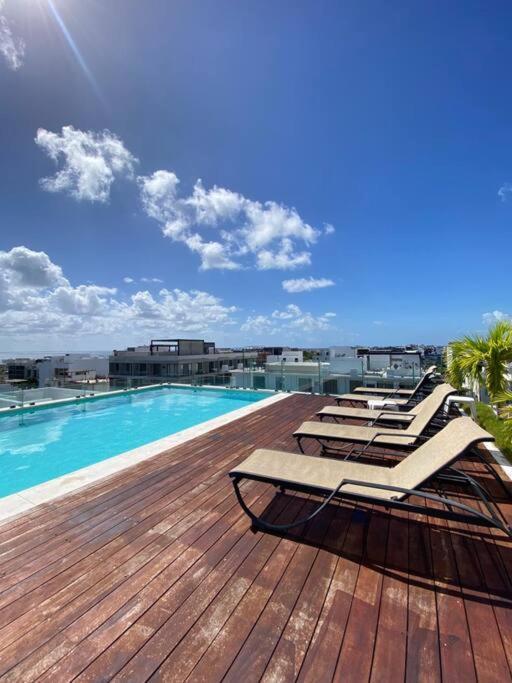 5Th Ave - Gym - Pool - Rooftop Playa del Carmen Ngoại thất bức ảnh